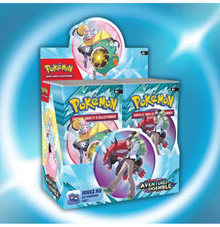 Display 36 Boosters Pokémon Aventures Ensemble — Écarlate et Violet — FR — Scellé