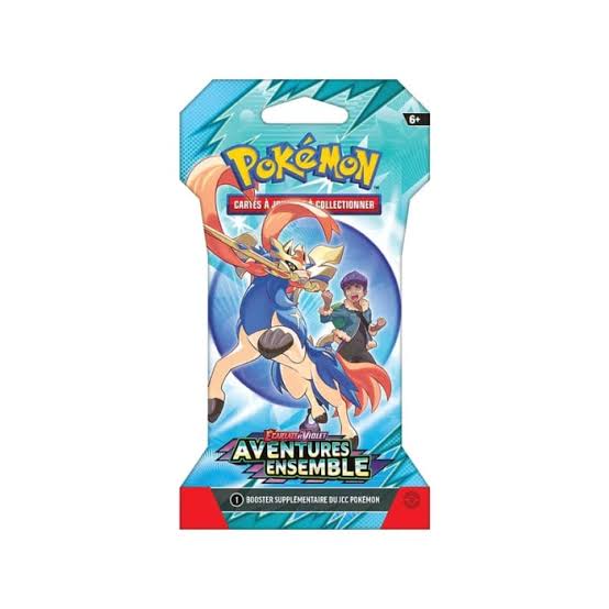 Booster Pokémon Aventures Ensemble — Écarlate et Violet — FR — Scellé